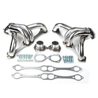 Exhaust Headers For Chevy Sbc Small Block V8 Hugger Shorty Stainless Steel T304 New. Price: $130.87.