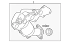 Genuine Mazda Manifold LFYJ-20-50XB New. Price: $905.97.