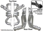 Hedman 68230 Full Length Headers Uncoated New. Price: $387.49.