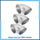 3PCS 4 Inch 90 Degree Mandrel Bend Elbow Exhaust Pipe Stainless Steel New. Price: $30.67.
