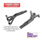 Schoenfeld 1534, Pair Of Tractor Pull Headers 1-3 /4IN Cab Forward Black Steel New. Price: $403.52.