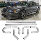 Ford Mustang Gt 2.5" Stainless Steel Straight Bend Mandrel Exhaust Pipe Kit New. Price: $129.13.