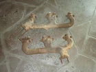 1967 Chevy Chevrolet Camaro Exhaust Manifold Set Smog Air 3892683 3872730 A67 Used. Price: $450.00.