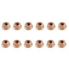 Set Of 12 Copper Lock Nut 8 Mm- Exhaust Oem For Bmw E10 E24 E30 E31 E32 E34 New. Price: $18.71.