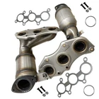 Manifold Catalytic Converter Set For 2011-2016 Toyota Sienna 3.5L Pcs Fwd Only New. Price: $310.99.