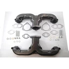 Racing Power R900, Pair Exhaust Manifold Driver Passenger Ram Horn For Sb Chevy New. Price: $248.16.