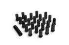 Icon Alloys 89141524B Black Lug Nut Kit 14X1.5 Count W/key New. Price: $67.53.