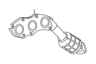 Oem Lexus IS350 IS250 Catalytic Converter (right) 2006-2013 1714031120 New. Price: $750.00.