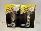 Set 2 Vintage Keyed Showcase/cabinet Lock Kit #913, Taylor Co.,never Opened New. Price: $40.99.