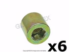 For Porsche 911 930 '65-'98 Barrel Nut Exhaust Manifold Set Of O.e.m. New. Price: $37.95.
