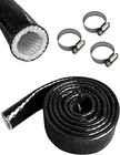 3/4" Id Heat Shielded Fire Thermo Armor Sleeve Silicone Coated Fiberglass New. Price: $26.66.