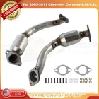 Catalytic Converter Set For 2005-2011 Chevrolet Corvette 6.0L/6.2L Left + Right New. Price: $117.98.