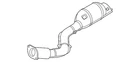 Genuine Infiniti Exhaust Intermediate Pipe 200A06TX0A New. Price: $956.06.