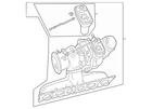 Genuine Mercedes-benz Exhaust Gas Turbocharger 256-090-13-00 New. Price: $6378.16.