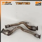 04-17 Bentley Continental Gtc Flying Spur Left Right Exhaust Downpipe Set Oem Used. Price: $667.73.