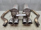 2005-2008 C6 Corvette Borla S-type Axle Back Exhaust Base 2.5" Used. Price: $995.00.