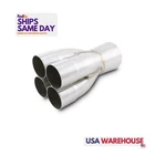 Vibrant 10324, One 4-1 Merge Collector 2.5IN Inlet Id 4IN Out Stainless Performa New. Price: $371.08.