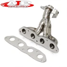 Stainless Steel Exhaust 4-1 Header Manifold For 2006-2010 Toyota Yaris 1.5L Dohc New. Price: $157.00.