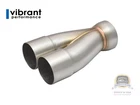 Vibrant For 2-1 Ss Merge Collectors (3IN Inlet Slipover Id 3-1/2IN Outlet Od) New. Price: $151.09.
