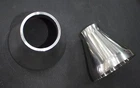 WDCCR89X51 Stainless Concentric Weld Reducer 3 1/2"-2" Sanitary Pipe Tubing New. Price: $21.95.