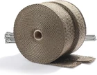 Artr 2" 50' Titanium Exhaust Header Heat Wrap Rolls With 20PCS 11.8 Inch... New. Price: $38.76.