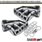 2X Exhaust Manifold W/ Gasket Kit For Nissan Frontier 05-19 4.0L Xterra Lh & Rh New. Price: $185.99.