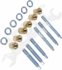 Apdty 14258 Exhaust Manifold & Kit; 6 Studs, Brass Nuts, Washers New. Price: $22.97.
