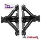 Hedman 68400, Pair Of Street Rod Shorty Hedder Steel Black Performance Parts New. Price: $369.32.