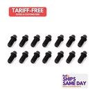 Schoenfeld 3006-14, Set Of Black Steel Header Bolt 3/8-16X3/4IN 5/16 14P New. Price: $37.50.