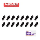 Schoenfeld 3006-16, Set Of Black Steel Header Bolt 3/8-16X3/4IN 5/16 16P New. Price: $38.66.