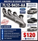 Multiple De Escape Ford Original Exhaust Manifold New Stock Oem Part. Price: $120.00.