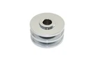 Chrome Steel Double Groove Alternator Pulley Fits Chevy 283-400 Sbc New. Price: $28.95.