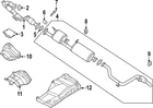 Genuine Nissan Exhaust Crossover Pipe 200A0-6SA0A New. Price: $761.48.