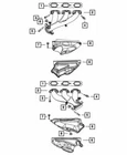 Genuine Mopar 2005-2010 Dodge Challenger Exhaust Manifold Front Left 4792779AA New. Price: $159.29.