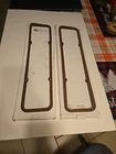 S.b. Chevy 1/4 " Thick Cork Steel Shm ,pair Of Gaskets New. Price: $12.00.