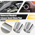 2PCS Car Mandrel Exhaust Bend Elbow Pipe 304 Stainless Steel 3" Od To 4" New. Price: $32.42.