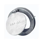 Crushproof Tube Garage Door Port For 3.0" Exhaust Pipe Fits 1.0" Thick Ea New. Price: $45.99.
