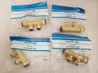 *4* Tectite 3/4" X Brass Ptc Inlets W/ 2-PORT Open Manifold 1/2" Outlet New. Price: $39.99.