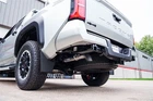 Corsa Sport Cat-back For 24-25 Toyota Tacoma 2.4L Turbo 3IN After Axle Turndown New. Price: $1109.99.