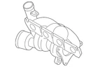 Genuine Volkswagen Exhaust Manifold 06J-145-713-F New. Price: $2742.51.