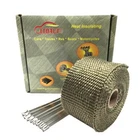 Heat Shield Insulation With Ties For Pipe 16' Roll Titanium Motorcycle Exhaust New. Price: $22.89.
