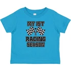 Inktastic My 1ST Racing Season Checkered Flags T-shirt Car Road Babys Boy New. Price: $17.99.