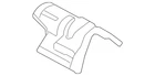 Genuine Audi Center Shield 8K0-804-160-R New. Price: $94.28.