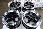 Flow Formed Kudo Racing 18X8 5X114.3 Black Wheels Rims Mustang Accord Camry RAV4 New. Price: $879.00.