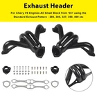 Exhaust Manifold Header Fits Chevy Small Block Sb V8 262 265 283 305 327 350 400 New. Price: $172.56.
