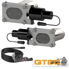 Qtp Bolt-on Qtec Dual Low Profile Oval Electric Cutout Valves Pair New. Price: $487.15.