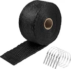 Exhaust Heat WRAP,2 Ft, Motorcycle Black 2&APOS;&APOS;X16&APOS; New. Price: $14.76.