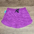 Sea-doo Women Shorty Terry Violet Shorts Size Large Nwt Cozy Comfort Laid Back New. Price: $12.00.
