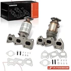 A-premium 2XFRONT Catalytic Converter W/ Integrated Exhaust Manifold For Hyundai New. Price: $419.25.