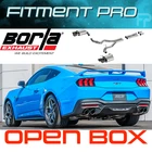 Borla Atak Catback 2024-26 Ford Mustang Gt 5.0L V8 W/active Exhaust 140963BC Used. Price: $2054.12.
